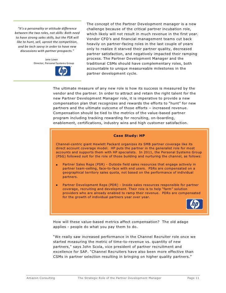 Channel Development Manager Resume Channel Development Manager Resume