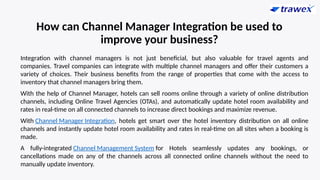 Channel Manager Integration | Hotel Channel Management | PPTX