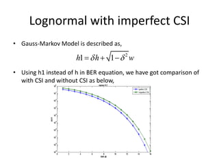 Channel models for fso | PDF