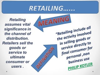Channel of distribution | PPTX