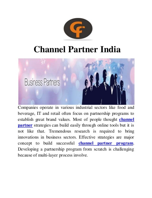 Channel Partner Business Opportunities