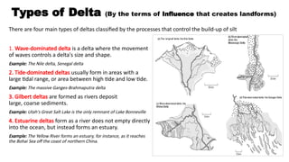 How Is Delta Shape Channel Patterns, Floodplains and Delta (L-15).pptx