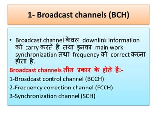 GSM Channels | PPTX