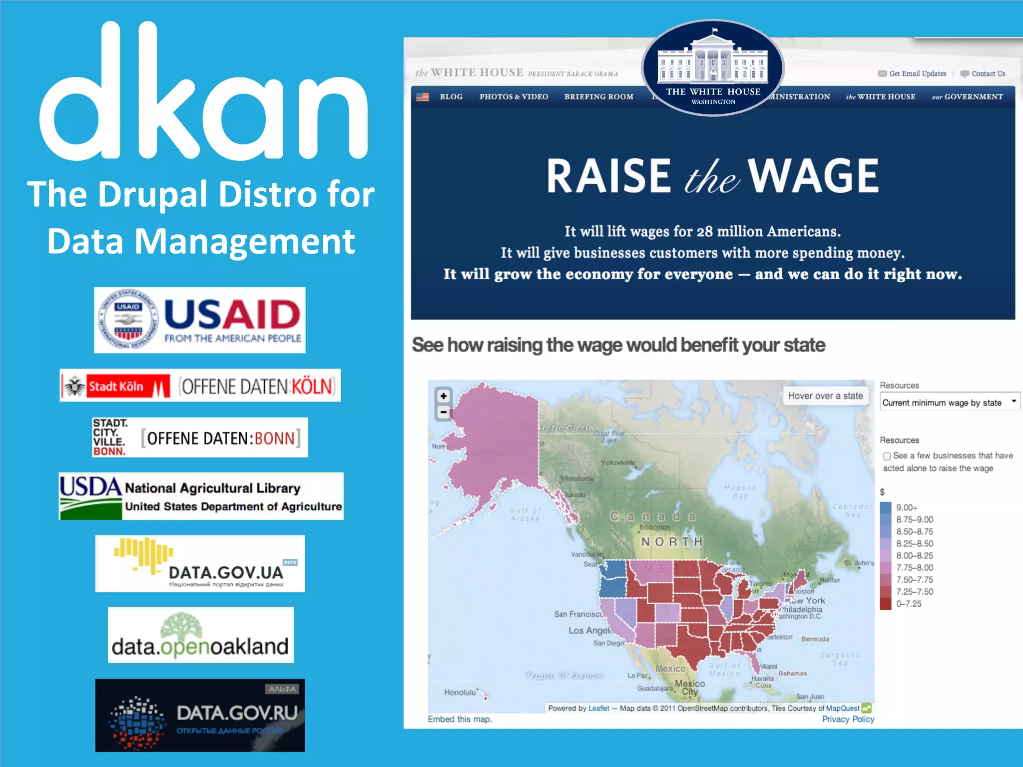 The$Drupal$Distro$for$ 
Data$Management$ 
 