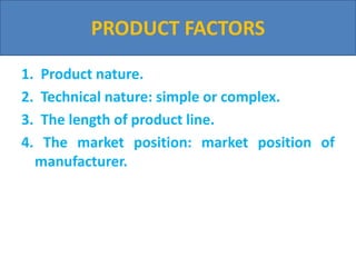 Channels of distribution | PPTX