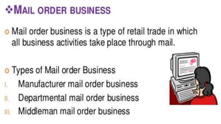 Channels of distrubution