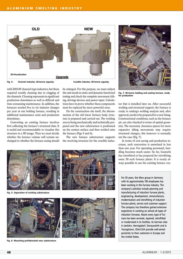Channel vs coreless induction furnace