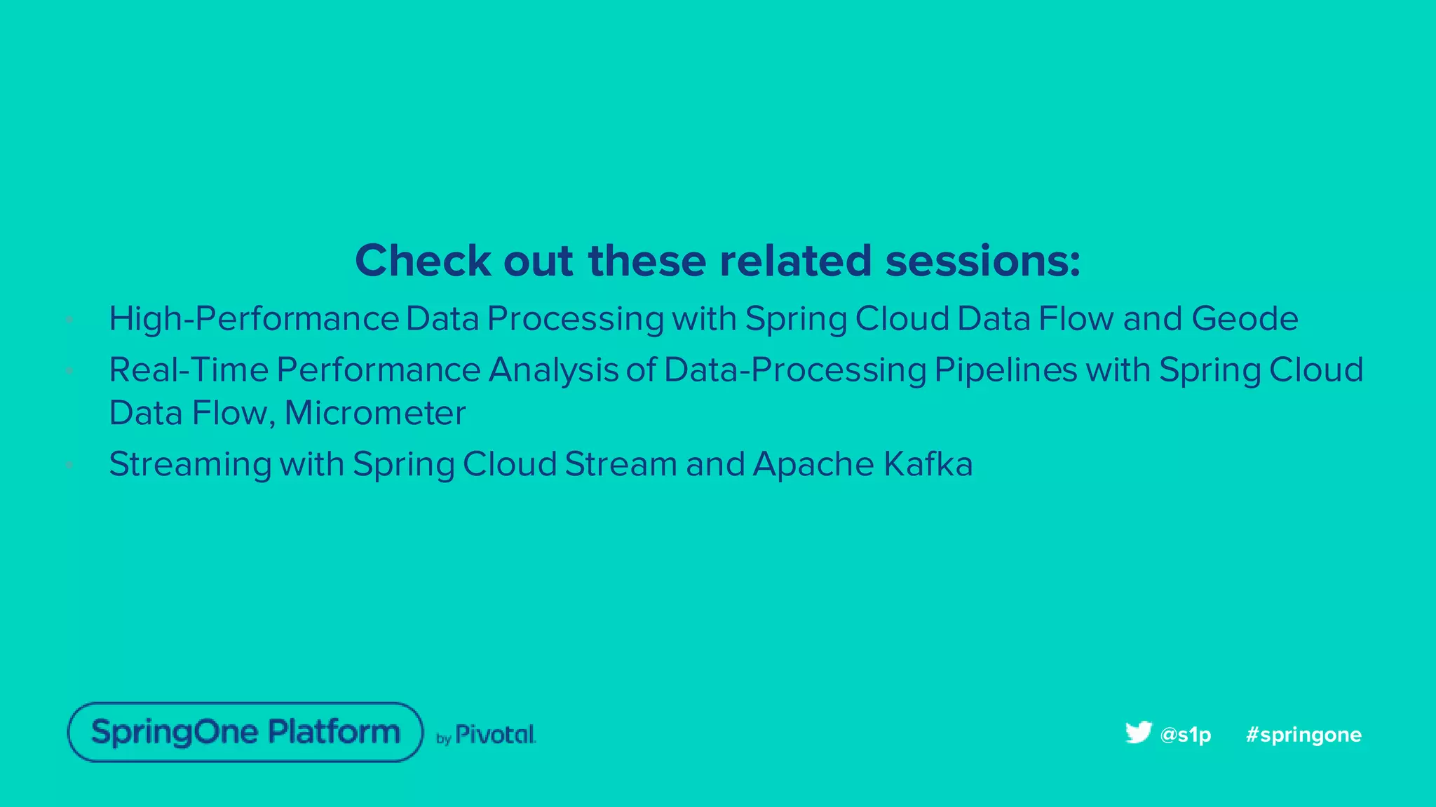 Building a Data Exchange with Spring Cloud Data Flow | PPT