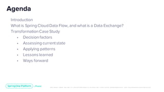 Building a Data Exchange with Spring Cloud Data Flow | PDF