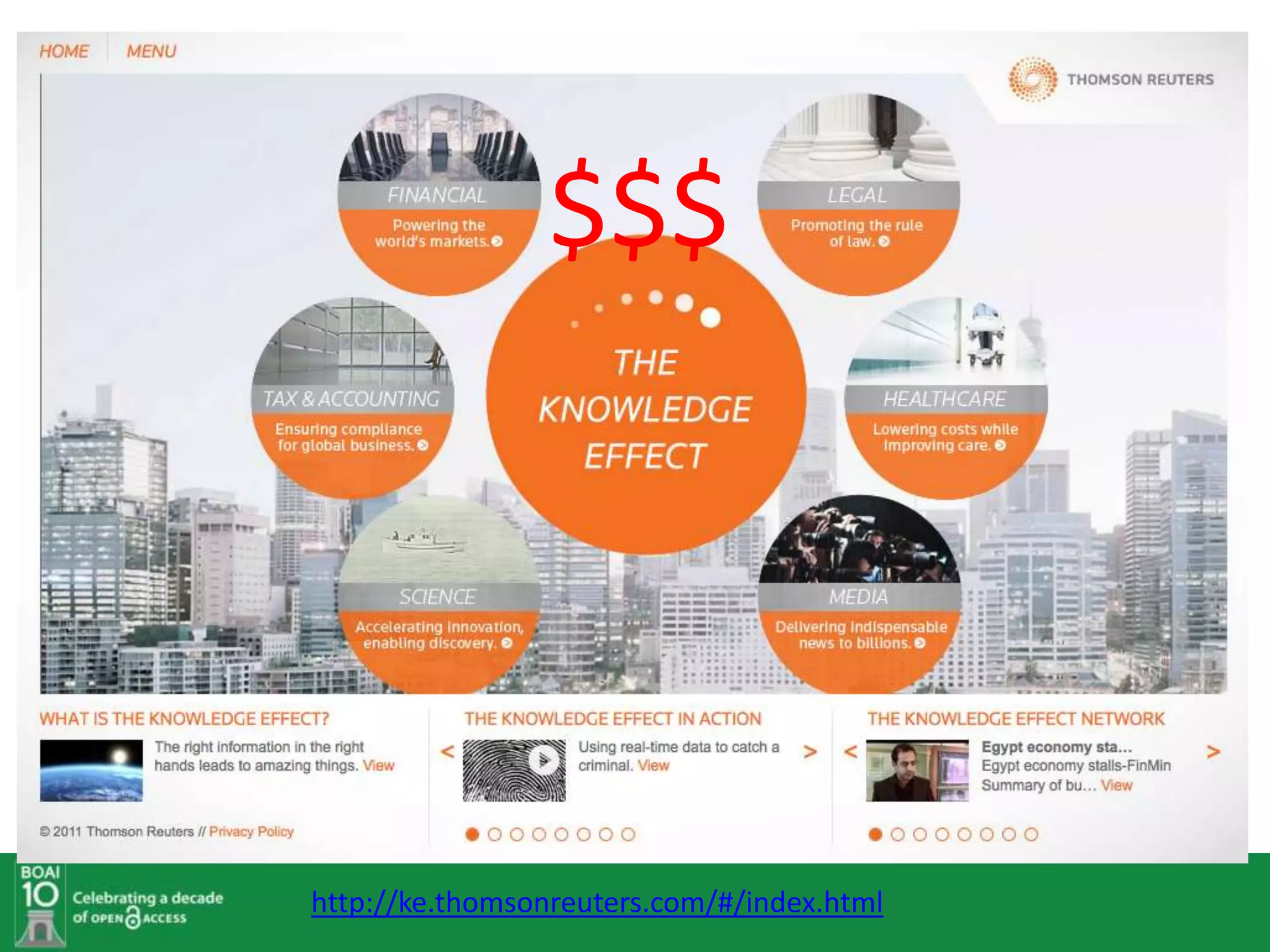 $$$




http://ke.thomsonreuters.com/#/index.html
 