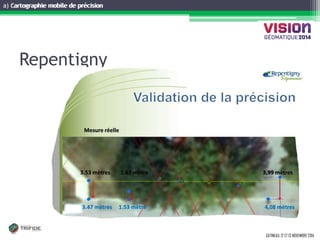 a) Cartographie mobile de précision 
GATINEAU, 12 ET 13 NOVEMBRE 2014 
Repentigny 
cartographie  
