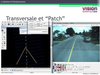 GATINEAU, 12 ET 13 NOVEMBRE 2014 
Transversale et “Patch” 
c) Gestion d’infrastructures  