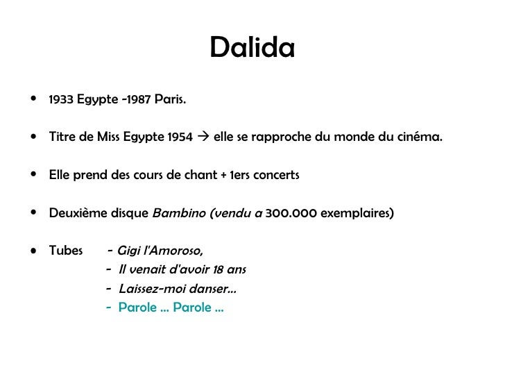 Josephine Baker Dalida Alain Delon Serge Gainsbourg Charles Aznav