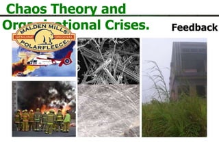 Chaos Theory and Organizational Crises. Feedback 