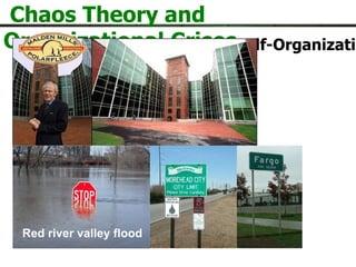 Chaos Theory and Organizational Crises. Self-Organization Red river valley flood 