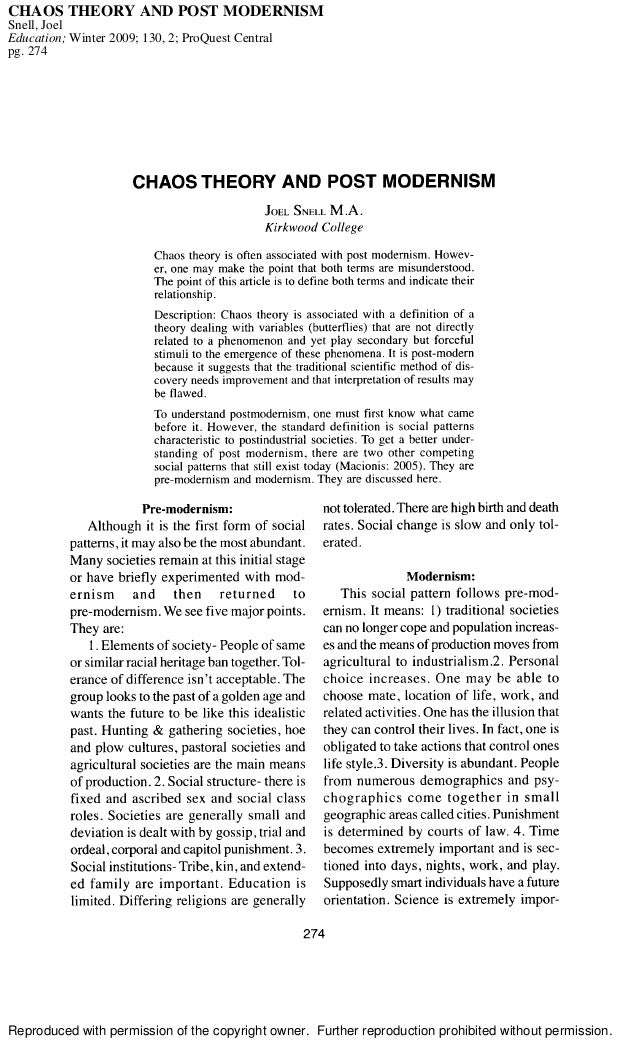 Chaos 1 Chaos Theory And Efl Esl Teaching 4 All Ma And Phd Ss Dr