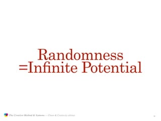 Randomness Creativity Chaos and Creativity | PDF