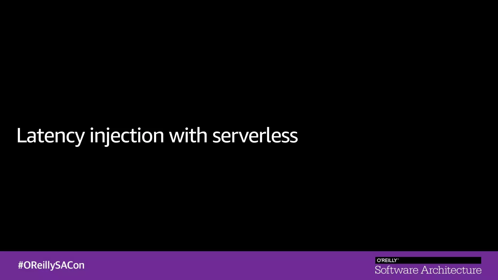 Latency injection with serverless
 