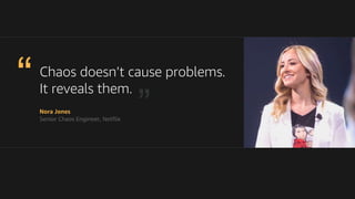 Chaos doesn’t cause problems.
It reveals them.
 