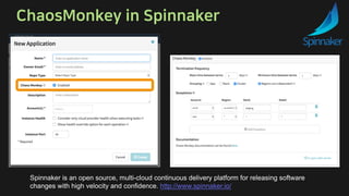Spinnaker is an open source, multi-cloud continuous delivery platform for releasing software
changes with high velocity and confidence. http://www.spinnaker.io/
 