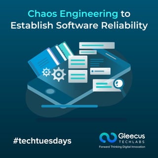 #techtuesdays
Chaos Engineering to
Establish Software Reliability
 