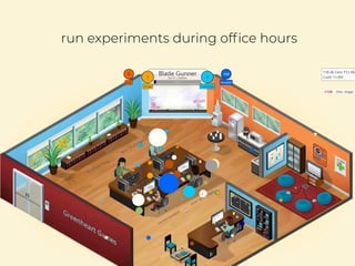 run experiments during ofﬁce hours
 