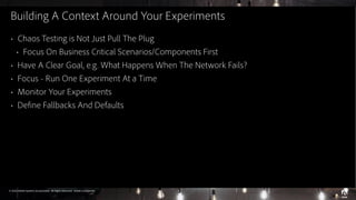 Chaos Engineering - Limiting Damage During Chaos Experiments | PPT