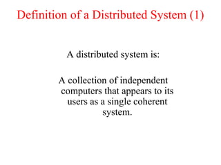 Distributed System by Pratik Tambekar | PPT