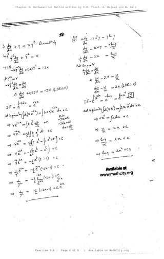 Chap 09-solutions-ex-9-6-method | PDF