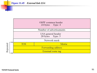 TCP/IP Protocol Suite 95
Figure 11.45 External link LSA
 