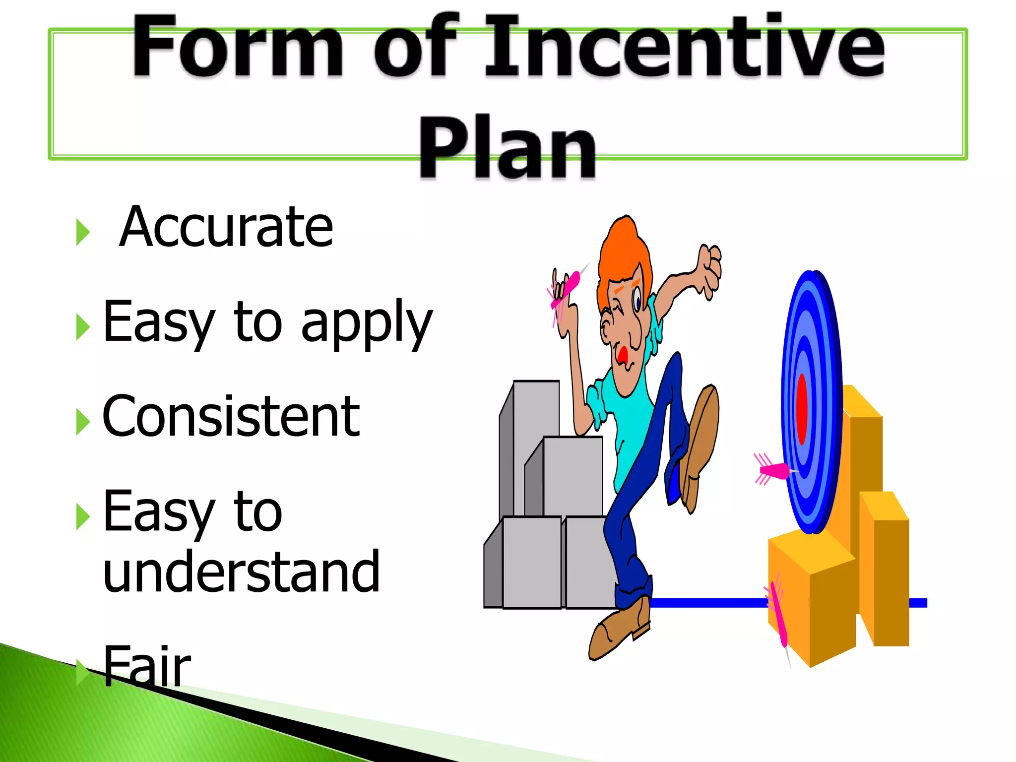 

Accurate

 Easy

to apply

 Consistent
 Easy

to
understand

 Fair

 