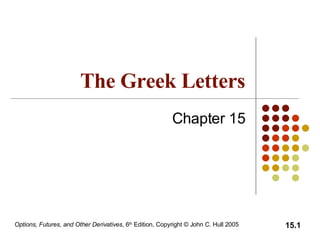 The Greek Letters Chapter 15 