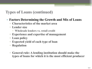 Chap -16 - Lending Procedures.ppt