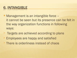 CHAP-1 MANAGEMENTnature and significance | PPT