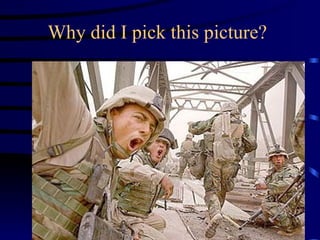 Why did I pick this picture? 