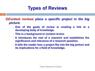 Literature Review | PPTX
