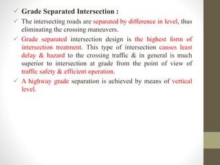 Grade Separation Examples Intersections Traffic engineering | PDF