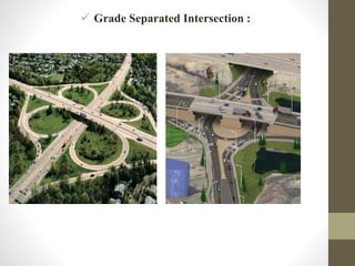 Grade Separation Examples Intersections Traffic engineering | PDF
