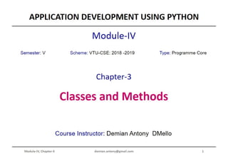 Python Programming ADP VTU CSE 18CS55 Module 4 Chapter 3