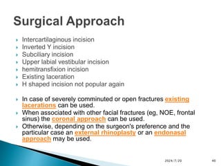 Subciliary Approach Incision chap-3d fracture of nasal bone maxillofacial surgery.pptx