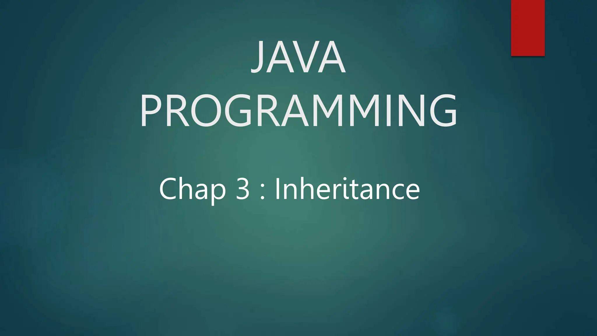 Chap-3 Inheritance.pptx