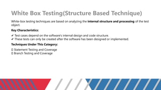 ISTQB Foundation Level – Chapter 4: Test Design Techniques | PPTX