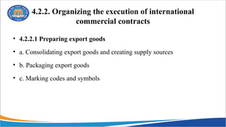 Comprehensive Management of International Commercial Contract Execution ...