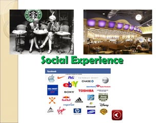 Social Experience
 