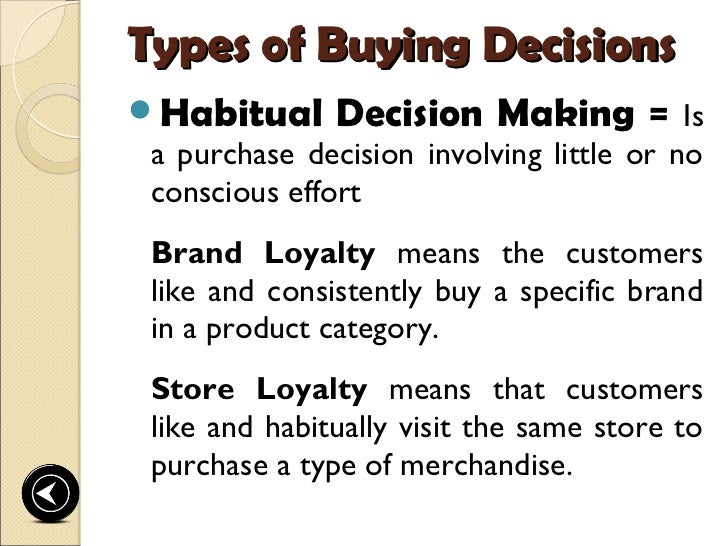 chap 4 consumer behavior quiwa habitual decision making