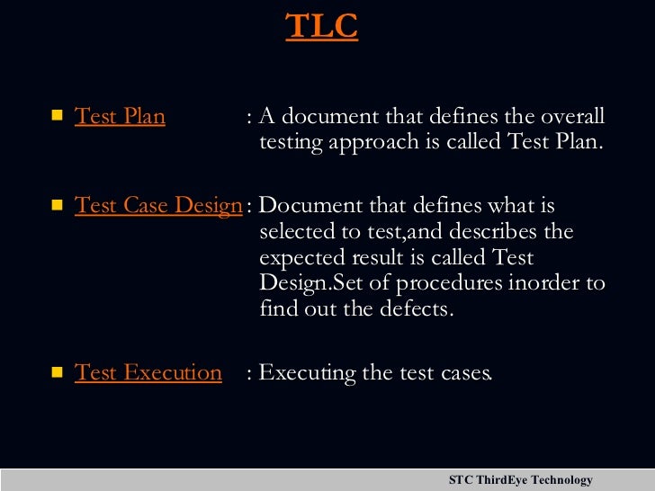 testing concepts