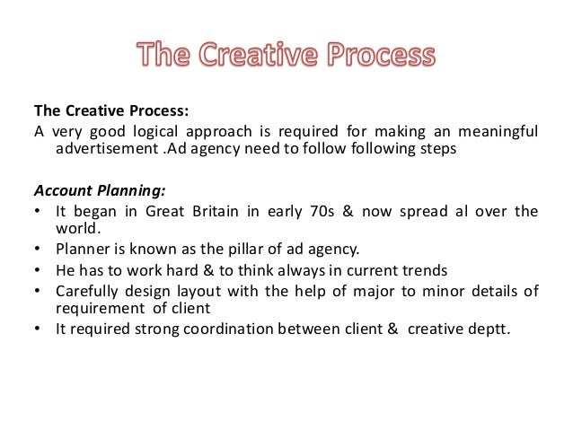 making a advertisement