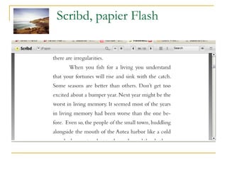 Scribd, papier Flash 