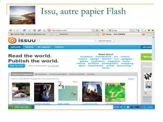 Issu, autre papier Flash 