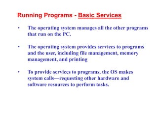 Operating systems basics (Graphical User Interfaces (GUIs) GUI Tools ...